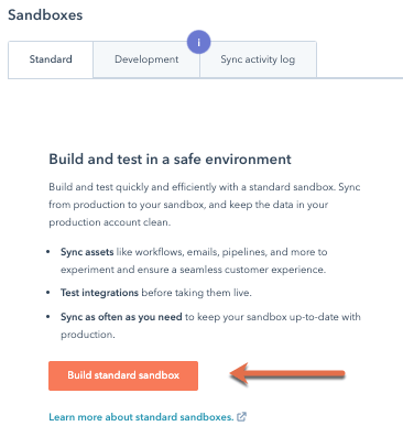build-standard-sandbox