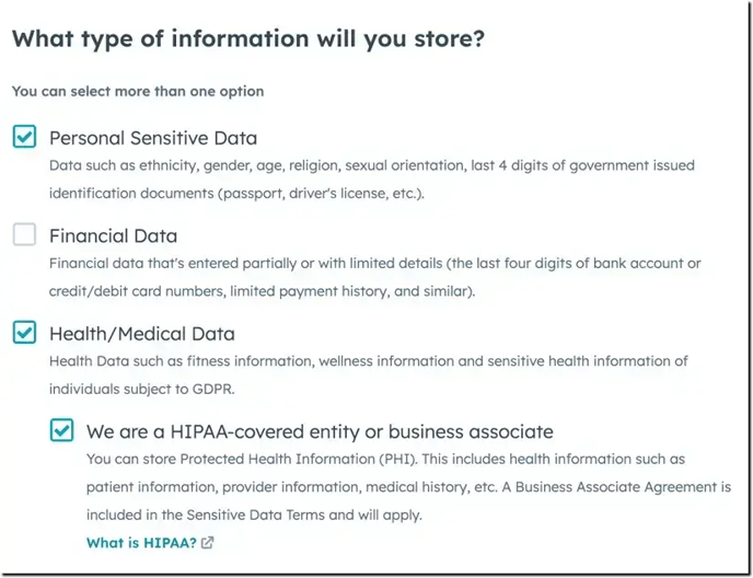 category-selection-sensitive-data
