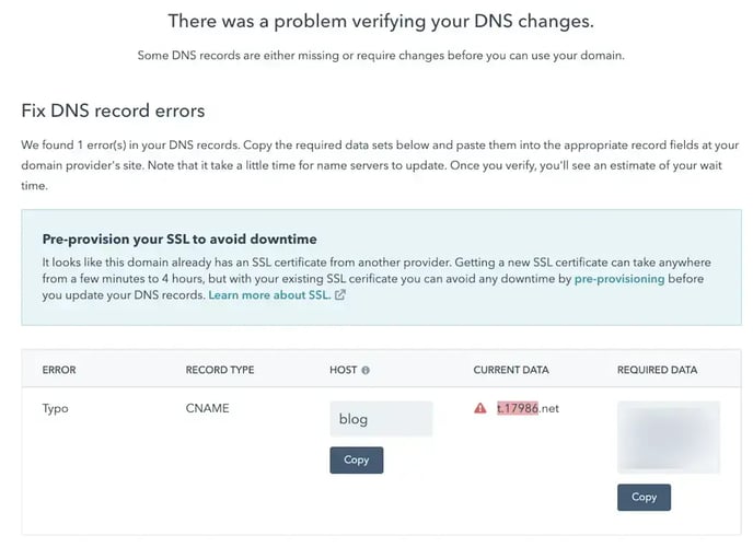 fix-dns-record-errors