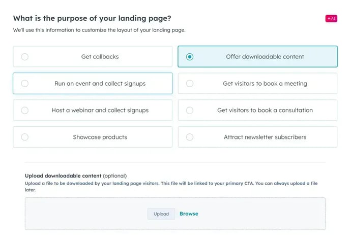 landing-page-purpose