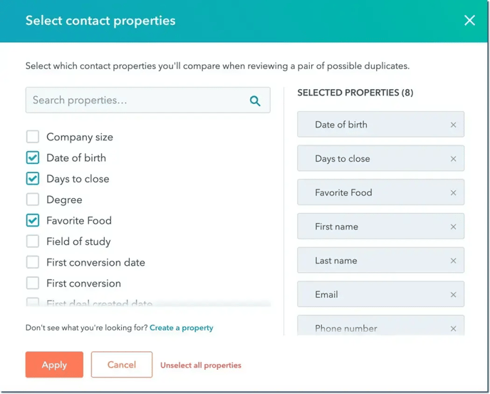 select-display-properties-duplicates